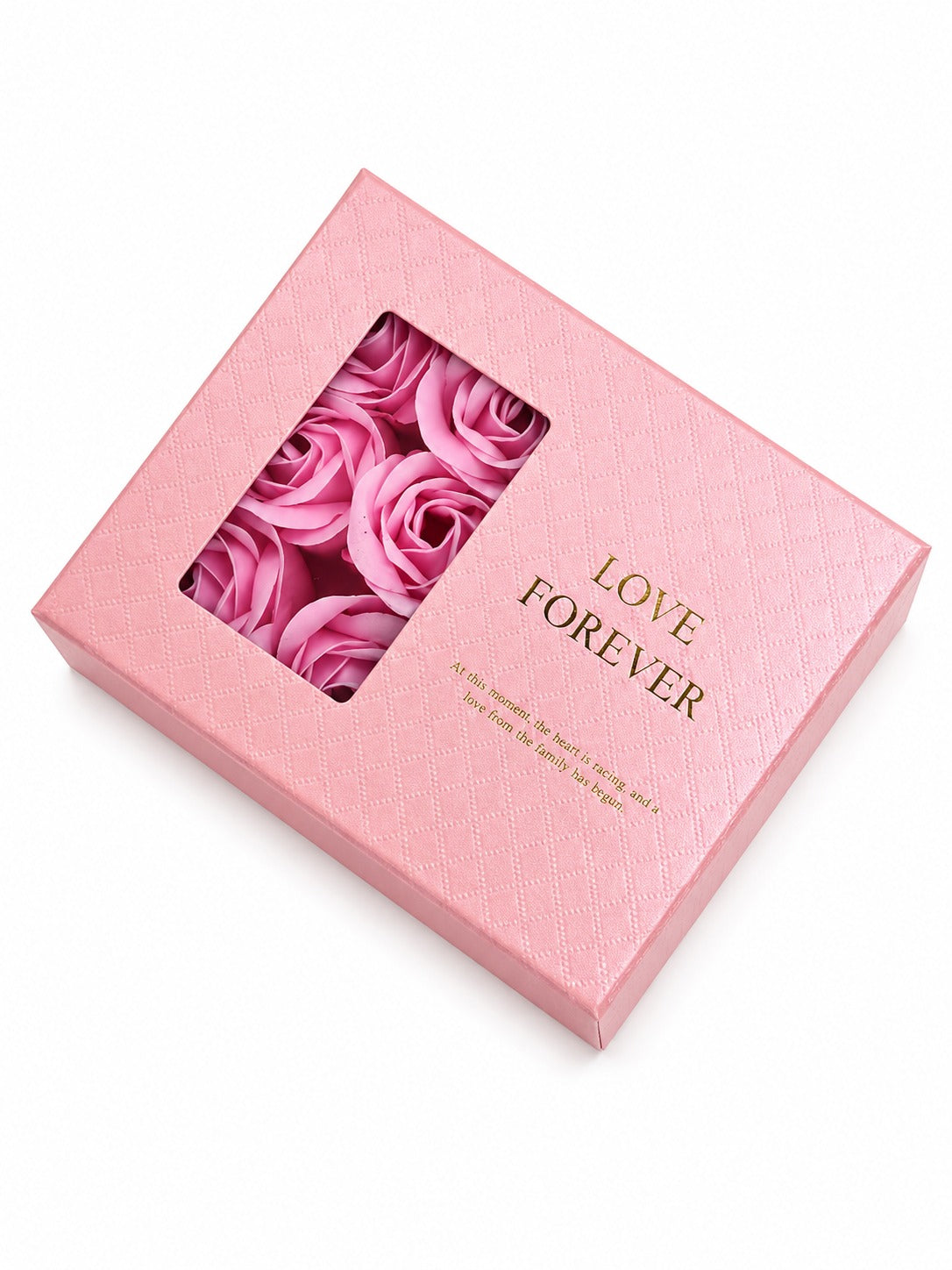 Caja de Rosas Premium "Love Forever" (Sin Bolsa)