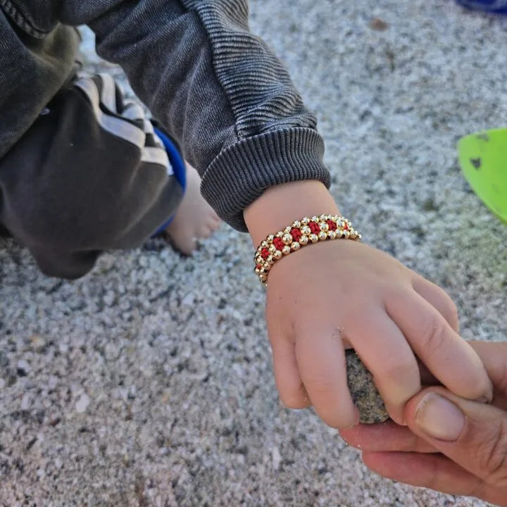 Brazalete Kids Elegant En Oro Laminado 18k