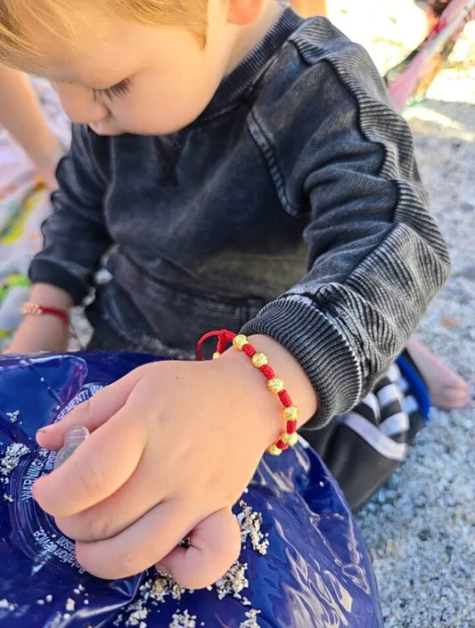 Brazalete Nudos KIDS En Oro Laminado 18k