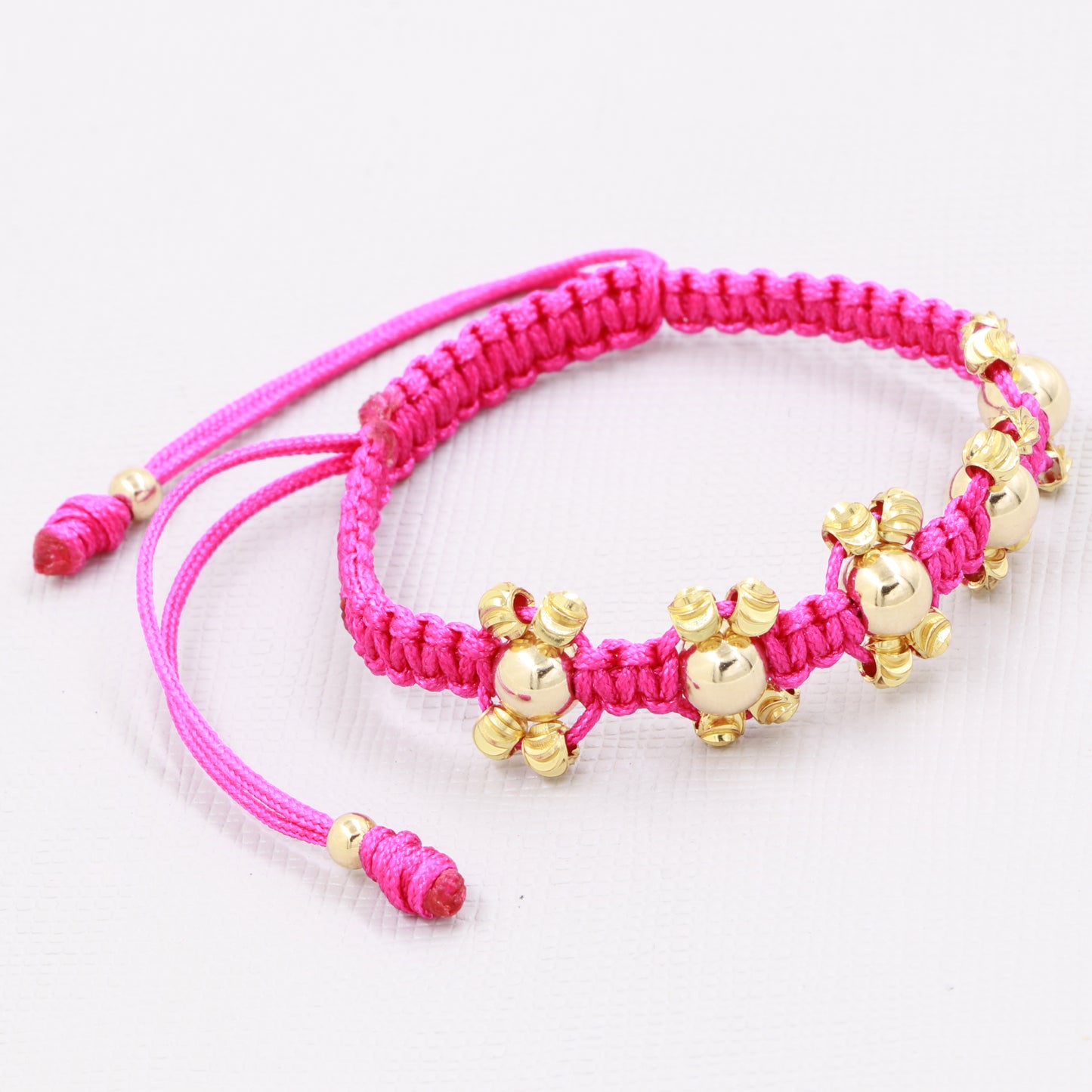 Brazalete Tejido Oro Laminado 18k