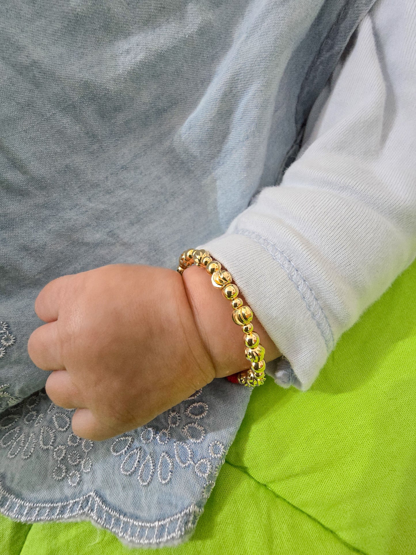 Brazalete Bebe Oro Laminado 18K
