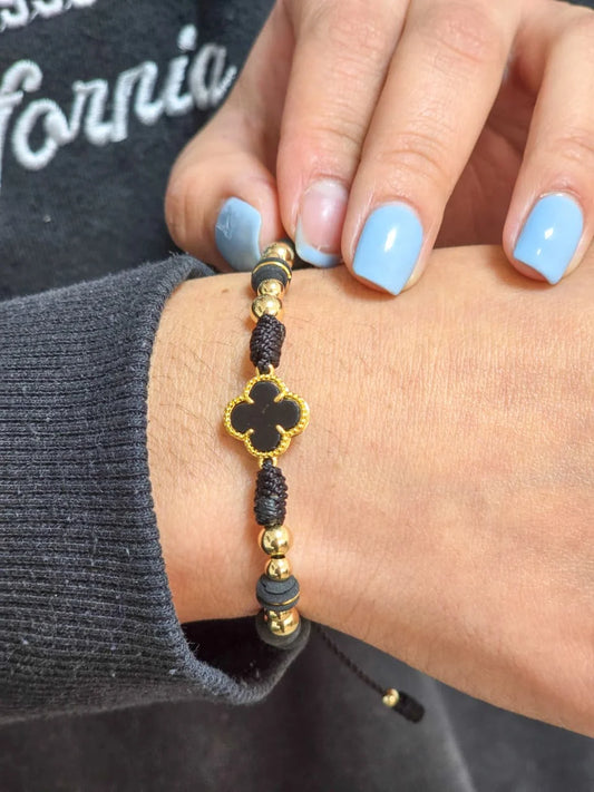 Brazalete Van Cleef Oro Laminado 18k