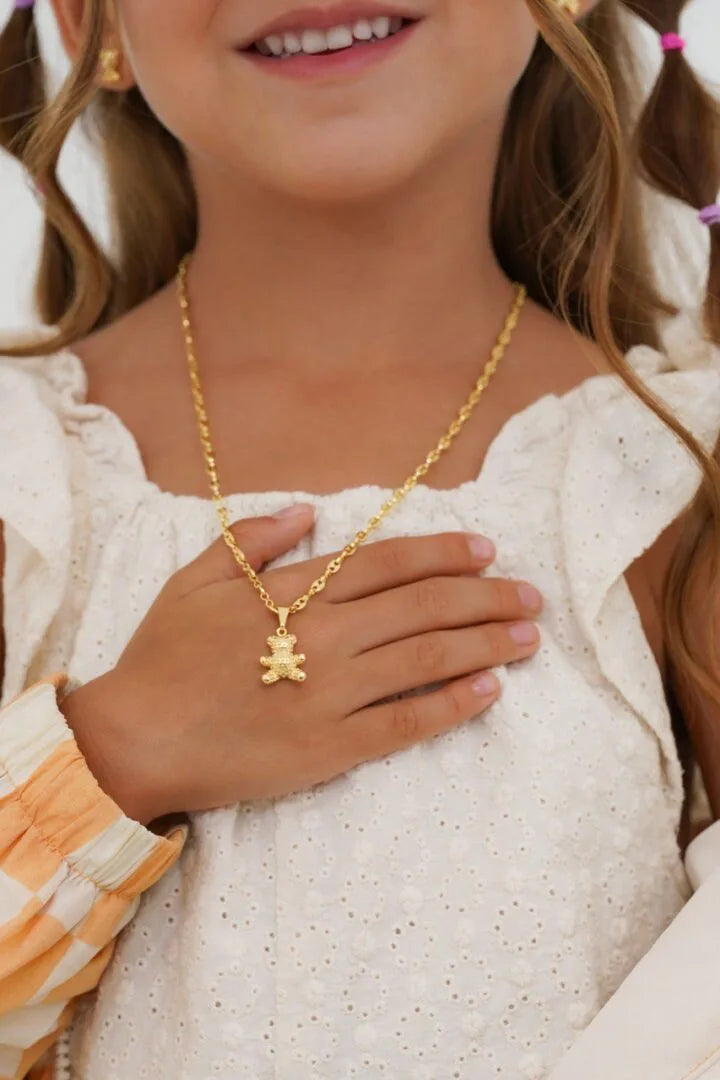 Dije Osito Little Bear Oro Laminado 18k