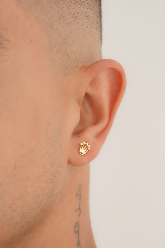 Aretes Rolex Oro Laminado 18k