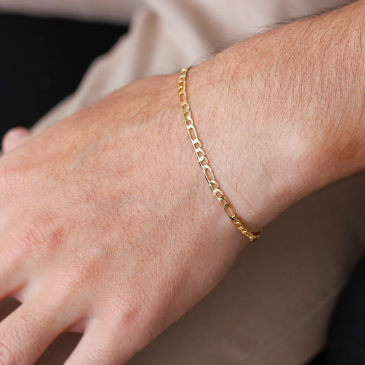 Pulsera Tejido Cartier Semi-Delgada Oro Laminado 18k