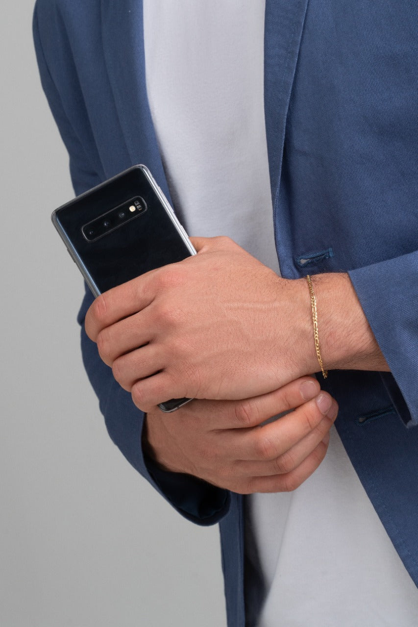 Pulsera Tejido Cartier Semi-Delgada Oro Laminado 18k
