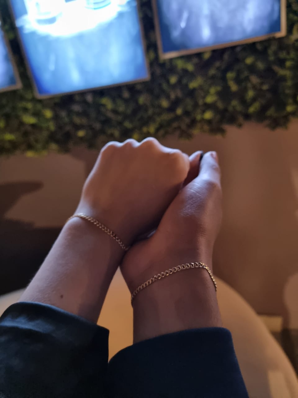 Conjunto Pulsera Pareja Tejido Cubano Oro Laminado 18k