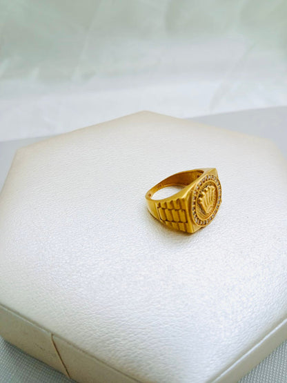 Anillo Rolex Oro Laminado 18K