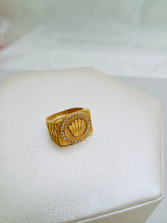 Anillo Rolex Oro Laminado 18K