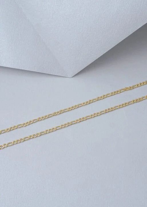 Cadena Tejido Cartier Delgada Oro Laminado 18k