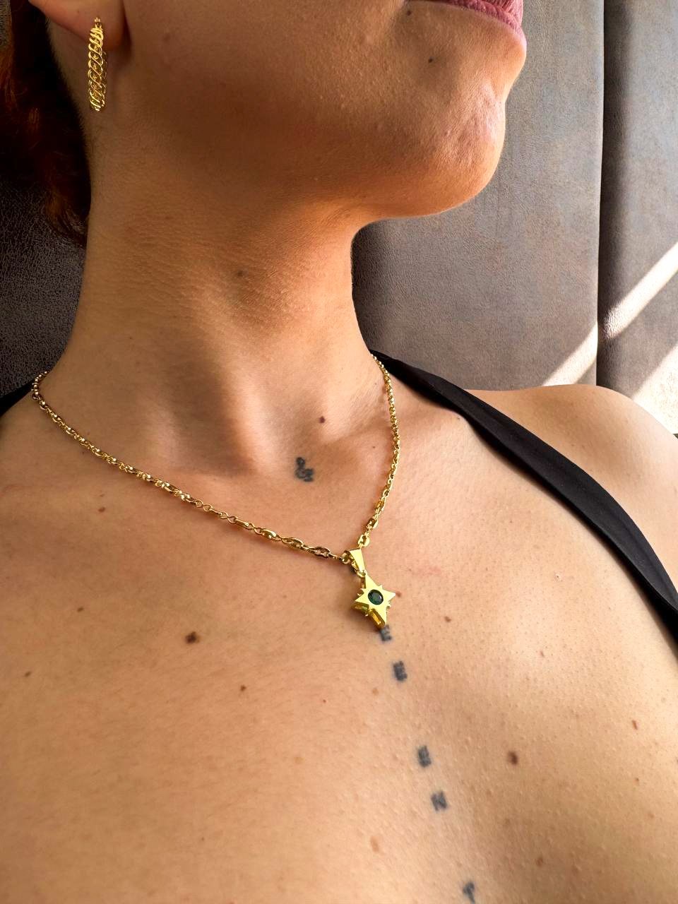 Cadena Gucci Delgada Oro Laminado 18k