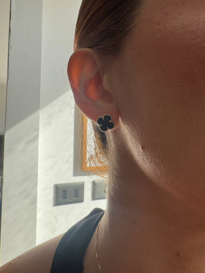 Aros Van Cleef Oro Laminado 18k