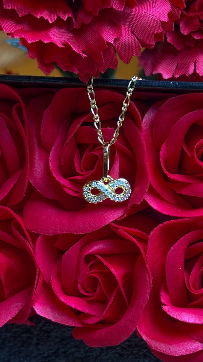 Especial Día de la Madre Set Infinito Oro Laminado 18k