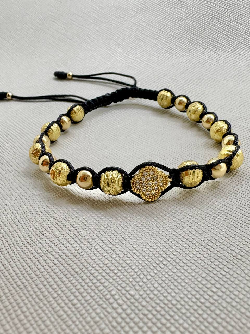 Brazalete Luz Llamativa Oro Laminado 18k