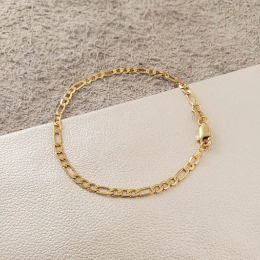 Pulsera Tejido Cartier Semi-Delgada Oro Laminado 18k