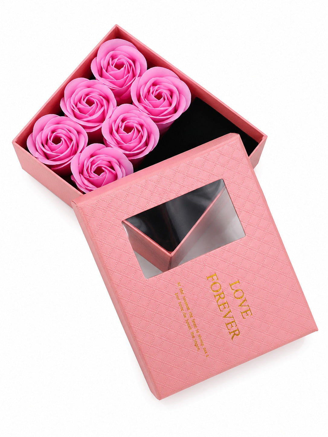 Caja de Rosas Premium "Love Forever" (Sin Bolsa)