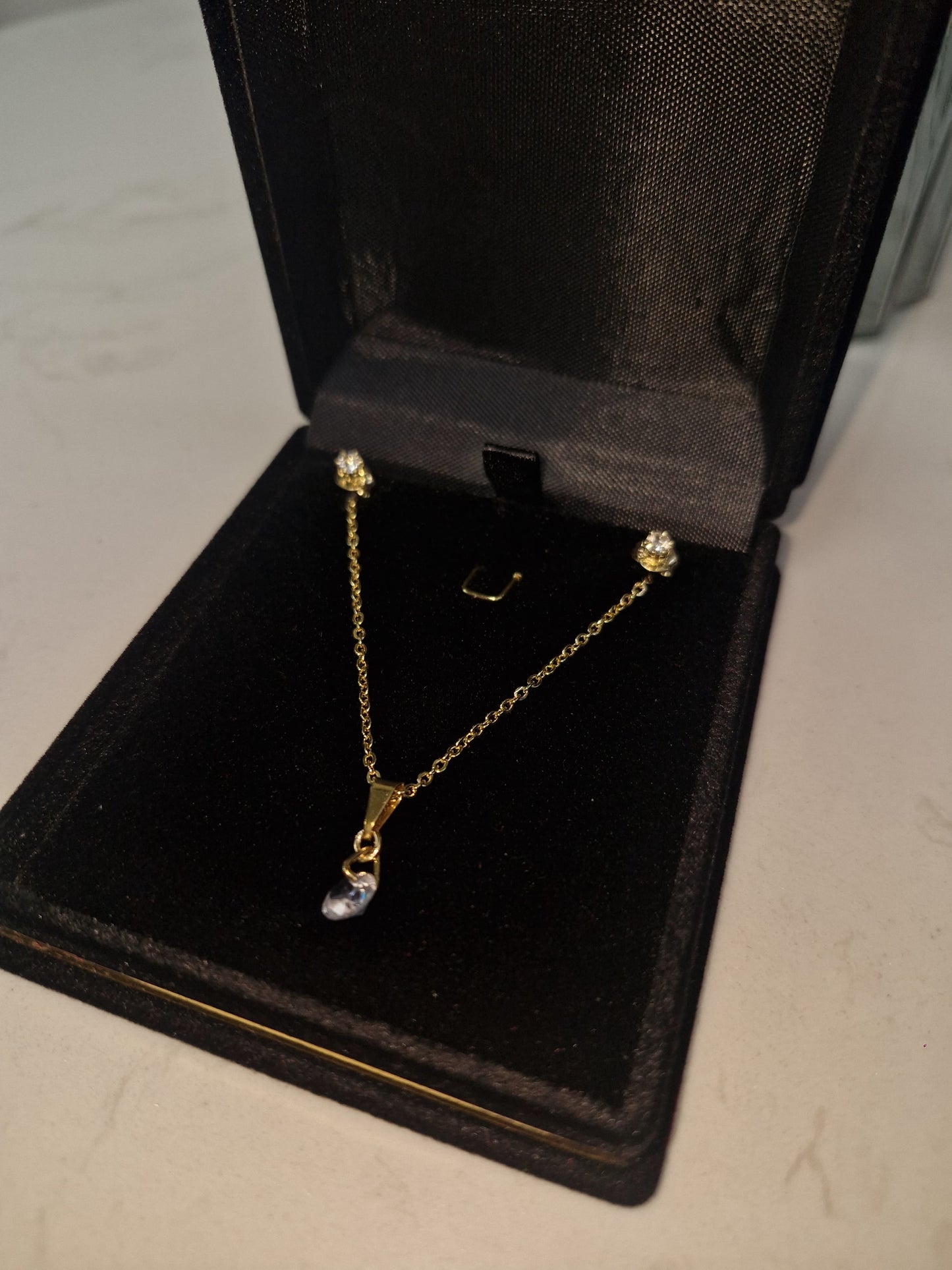 Set Punto de Luz en Oro Laminado 18k