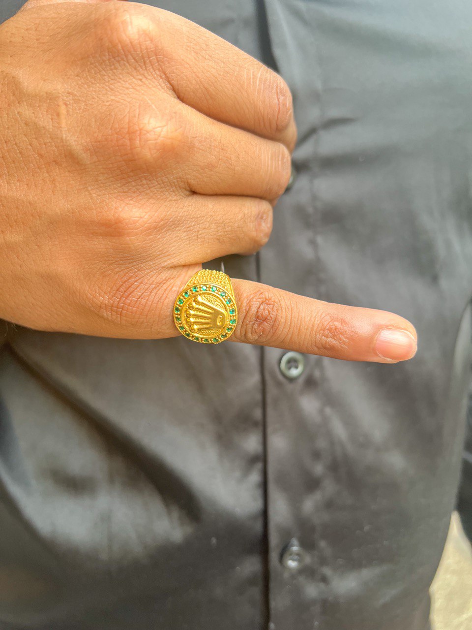 Anillo Rolex Oro Laminado 18K