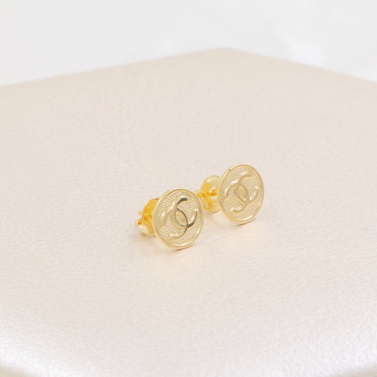 Aros Chann Oro Laminado 18k