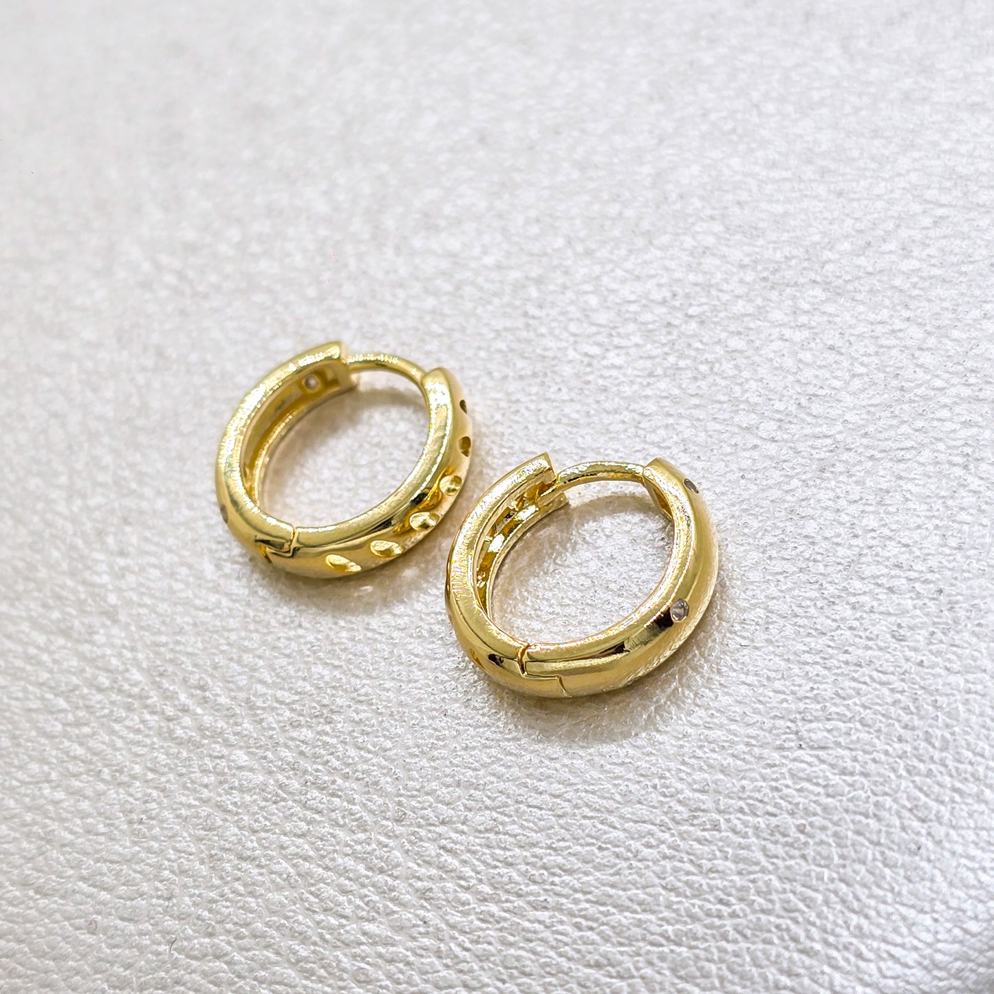 Aros Candonga Sunset Oro Laminado 18k