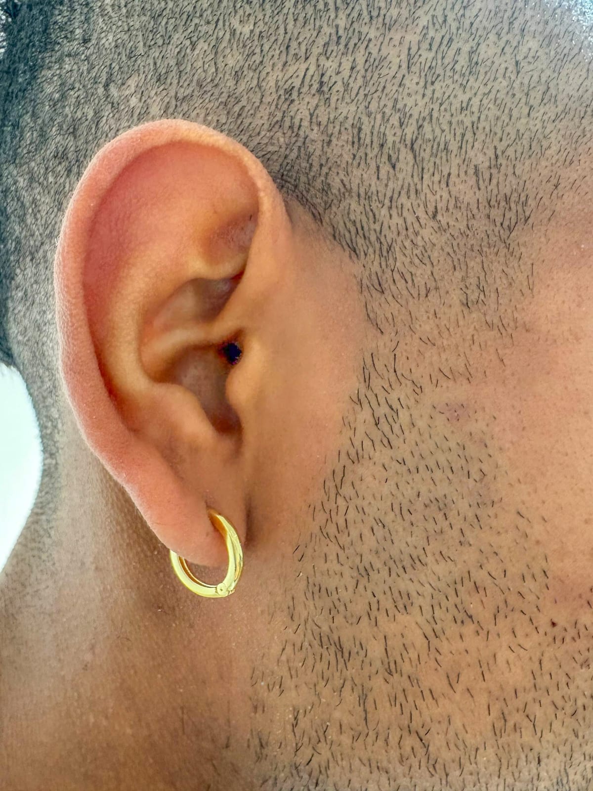 Aros Candonga Boldy Pequeños Oro laminado 18k