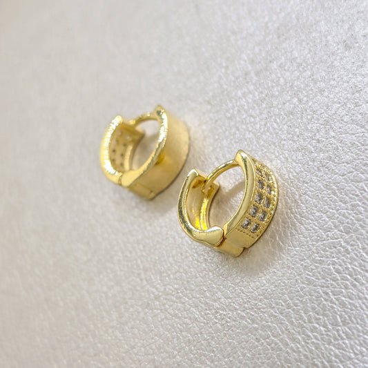Aros Candonga Prestige Oro Laminado 18k