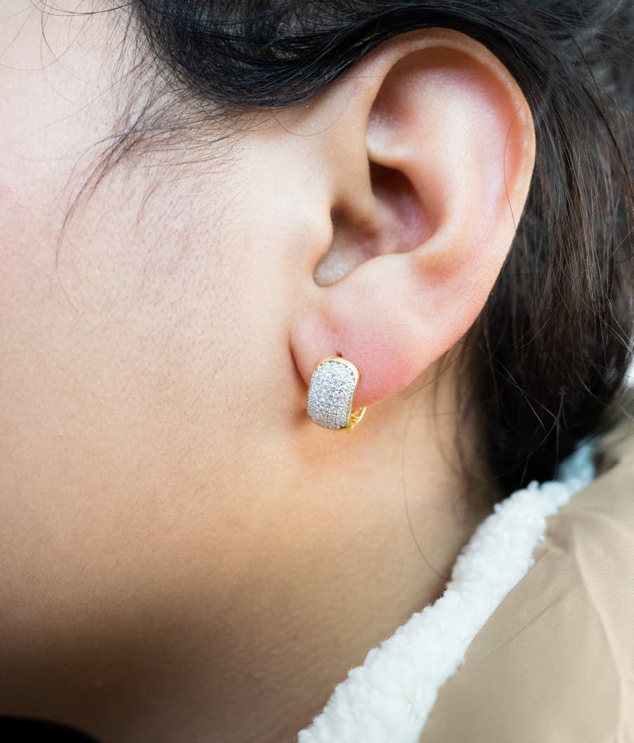 Aros Candonga Styling Oro Laminado 18k
