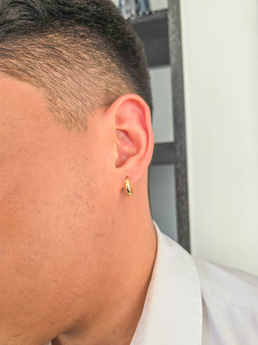 Aros Candonga Sunset Oro Laminado 18k