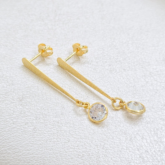 Aros Lisos Byzantine Oro Laminado 18k