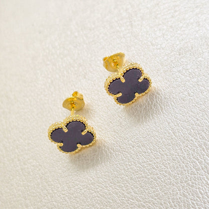 Aros Van Cleef Oro Laminado 18k