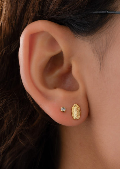 Aros Guadalupe Finita Oro Laminado 18K