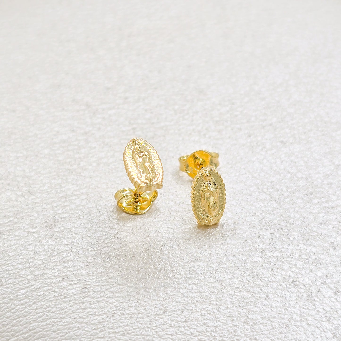 Aros Guadalupe Finita Oro Laminado 18K