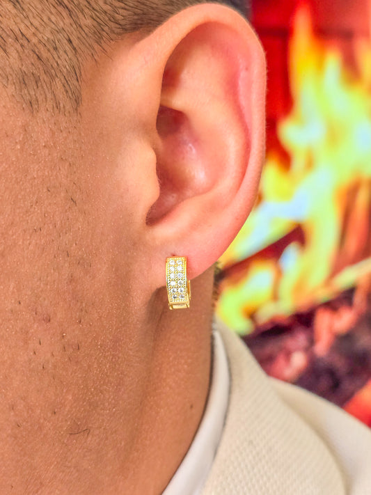 Aros Candonga Prestige Oro Laminado 18k
