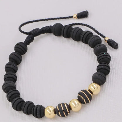 Brazalete Clásico Balín Oro Laminado 18k