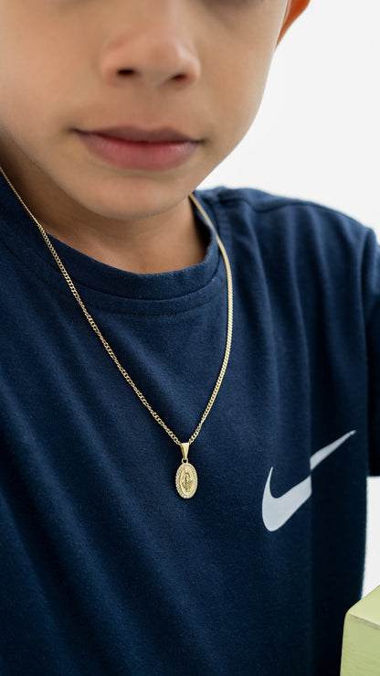Colgante Milagrosa Oro Laminado 18k