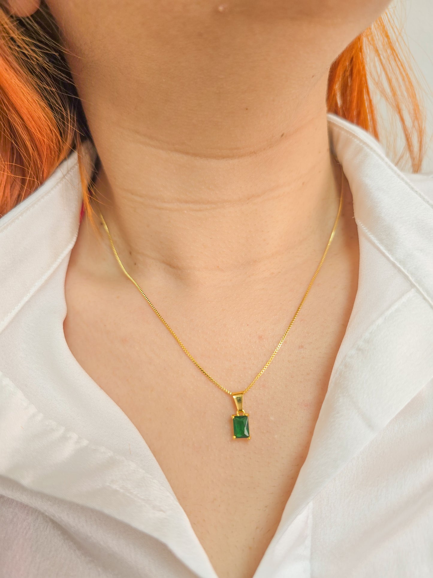 Cadena Tejido Veneciana Y Dije Dimer Oro Laminado 18k