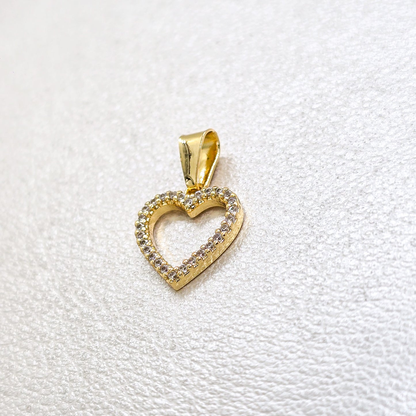 Colgante Amour Circonias Oro Laminado 18k