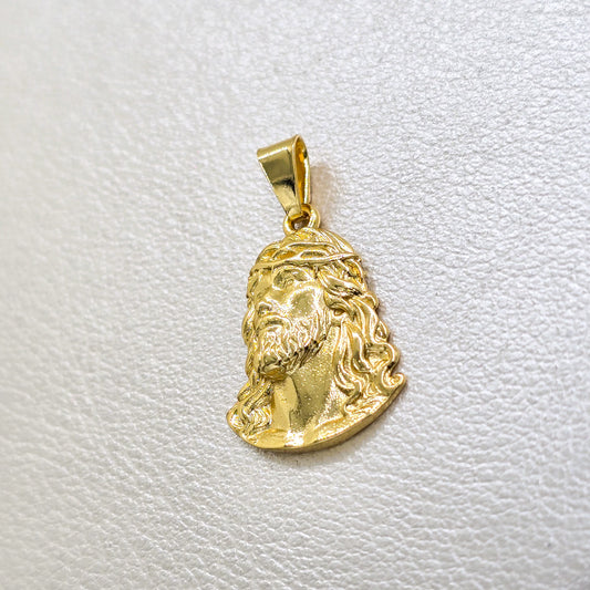Colgante Divino Rostro 2.3cm Oro Laminado 18k