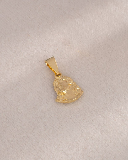 Colgante Divino Rostro 2.3cm Oro Laminado 18k