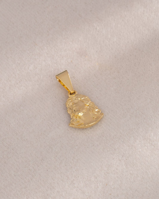Colgante Divino Rostro 2.3cm Oro Laminado 18k