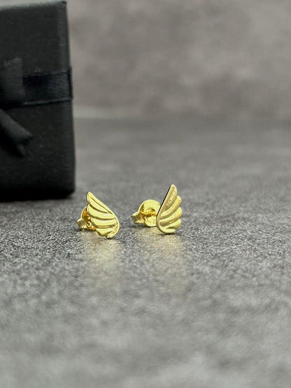Aros Ala Oro Laminado 19k