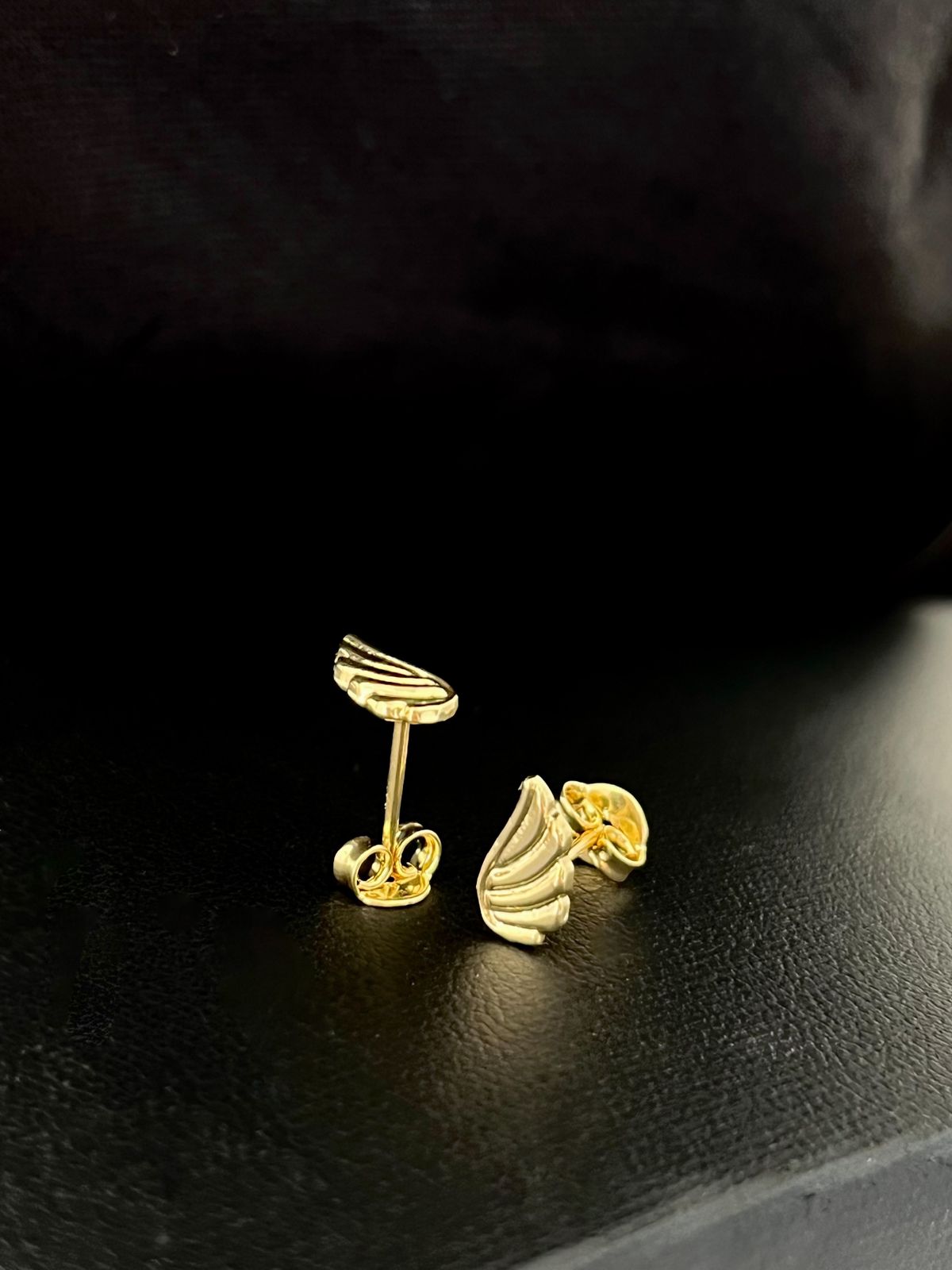 Aros Ala Oro Laminado 19k