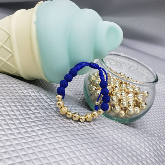 Brazalete Balín Oro Laminado 18k
