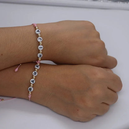 Brazalete Mamá Balín Oro Laminado 18k