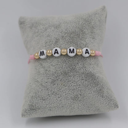 Brazalete Mamá Balín Oro Laminado 18k