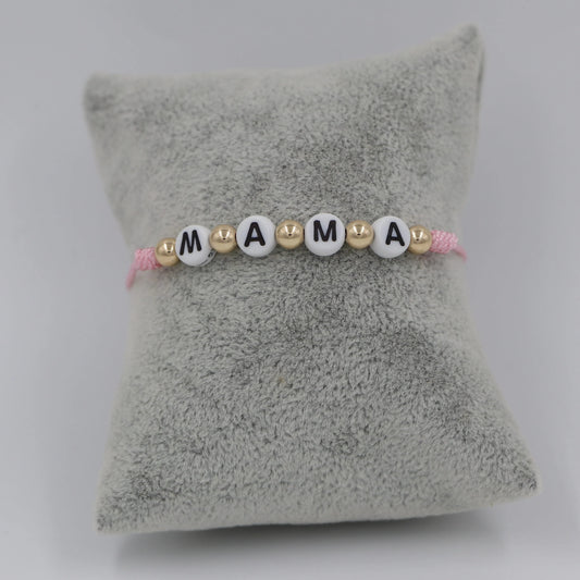Brazalete Mamá Balín Oro Laminado 18k