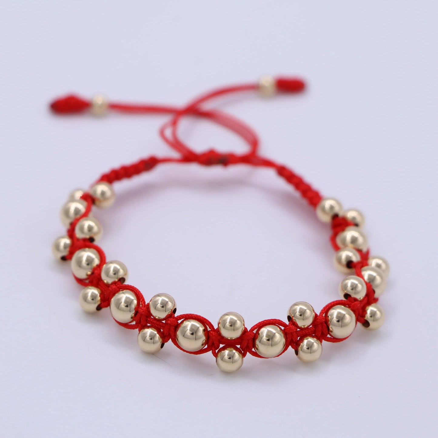 Brazalete Zig Zag Balín Oro Laminado 18k