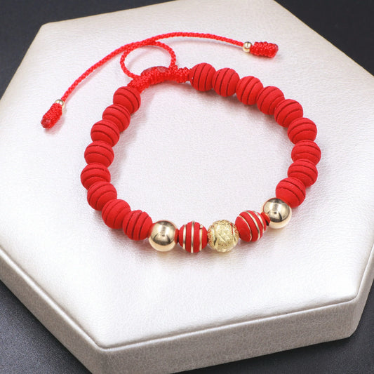 Brazalete Balín Oro Laminado 18k