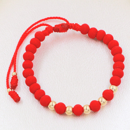 Brazalete Balín Oro Laminado 18k