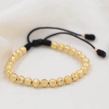 Brazalete Diamantado Oro Laminado 18k